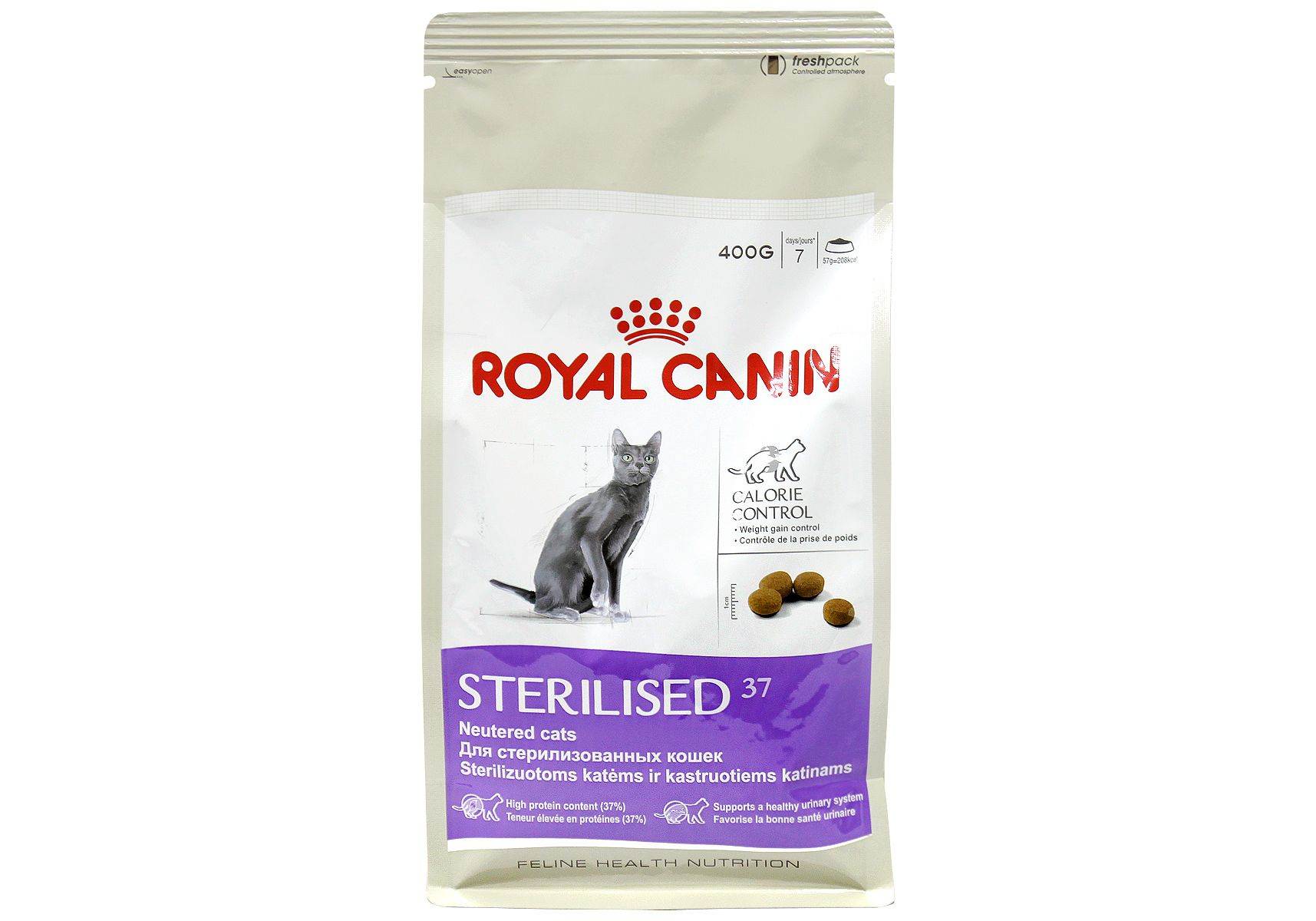 Обзор корма royal canin sterilised 37 - муркотэ