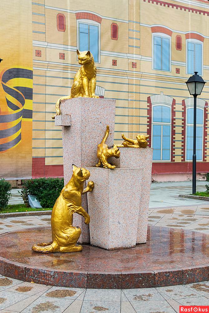 Сквер сибирских кошек в тюмени: описание, как добраться, фото