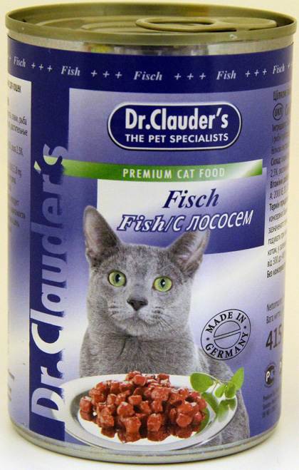 Корм для кошек доктор клаудер (dr. clauder's): отзывы ветеринаров, цена, состав