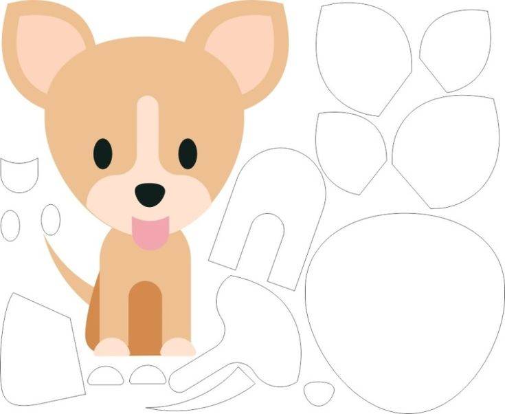 Сшить собаку своими руками: выкройки, как сделать игрушку собачку ши тцу, таксу или чихуахуа из ткани