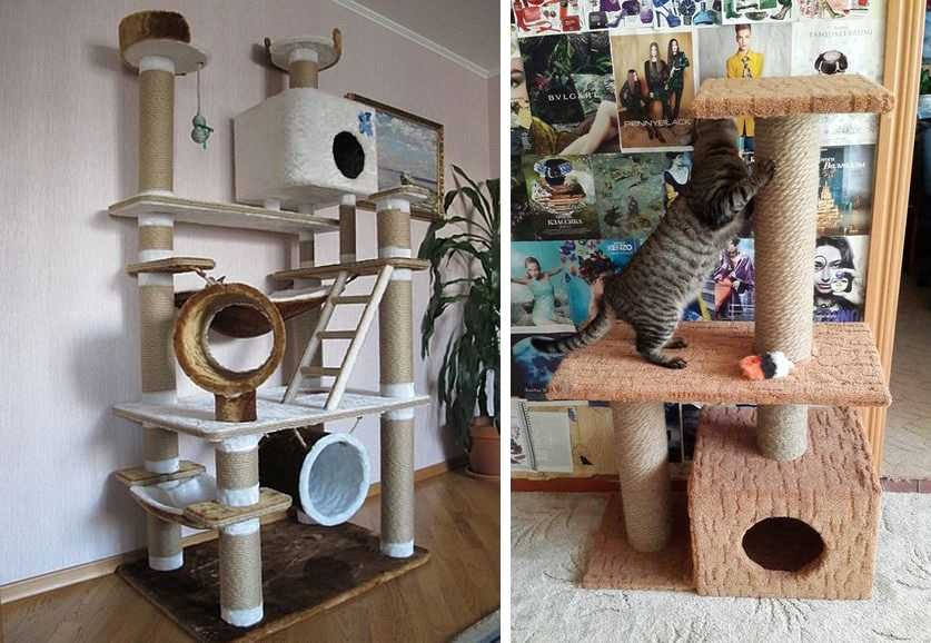 Домик для кошки своими руками - 155 фото лучших способов и видео описание как сделать кошачий домик