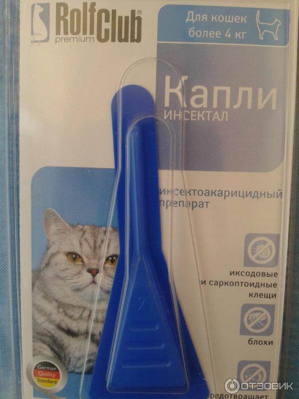 «инспектор» для кошек: инструкция по применению, аналоги, производитель