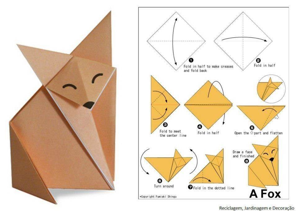Как сделать из бумаги кошку оригами – как делается бумажная фигурка кота. 110 фото идей и обзор популярных схем
