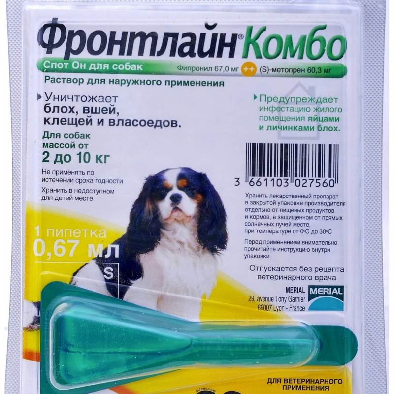 Фронтлайн от клещей для собак (спрей, капли, таблетки, комбо): отзывы, как действует, инструкция по применению