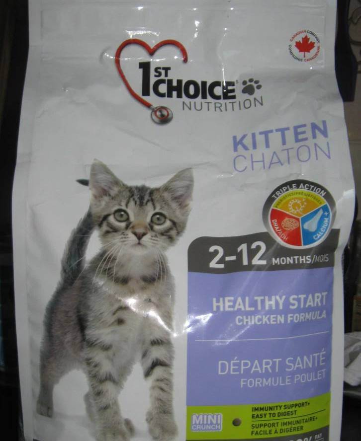Корм для кошек 1st choice: состав, отзывы ветеринаров, обзор