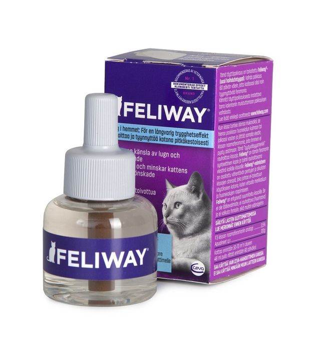 Феромон феливей (feliway) для кошек — спрей, ошейник, диффузор