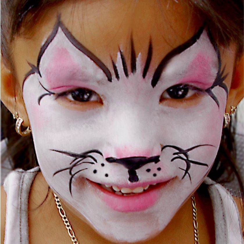 Как нарисовать кошку на лице | фото, поэтапно, ребенка