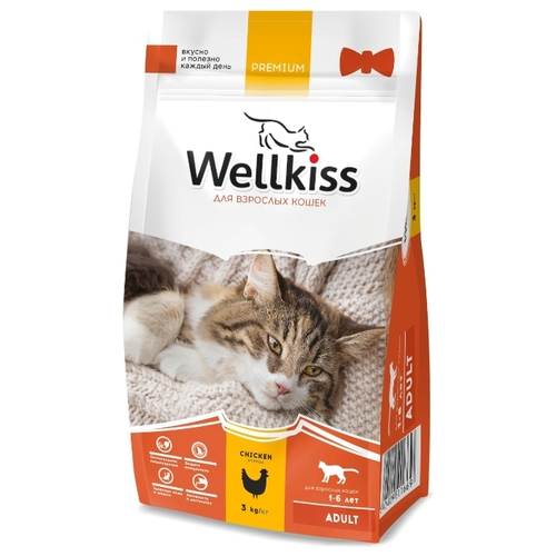 Корм для кошек wellkiss cat sterilized lamb