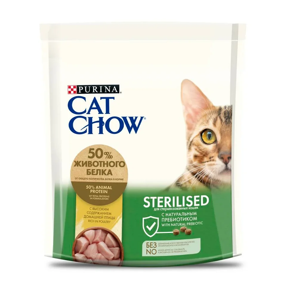 Корм для кошек кэт чау (cat chow): обзор, виды, состав, отзывы