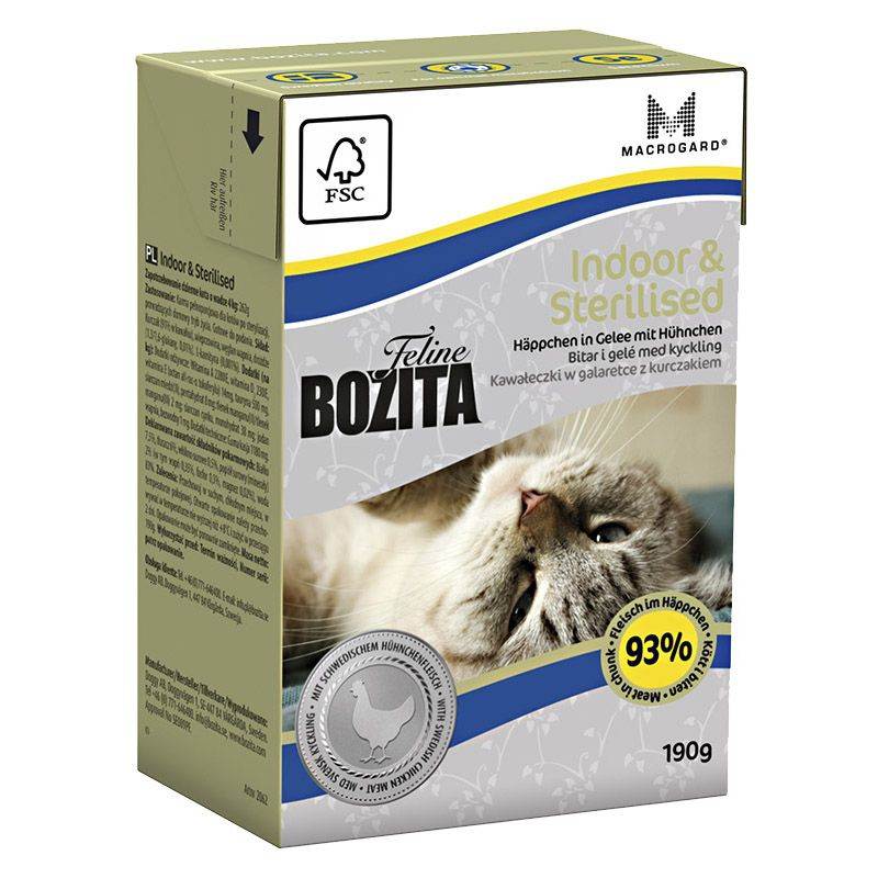 Бозита корм для кошек отзывы ветеринаров, bozita super premium
