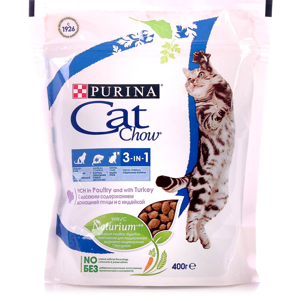 Корм кэт чау для кошек: рекомендации по кормлению и отзывы